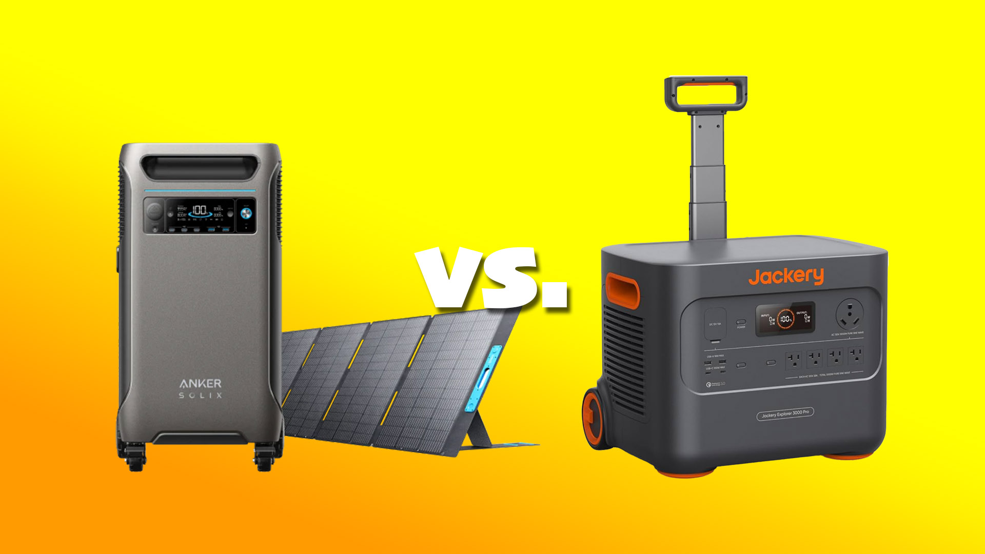 Anker SOLIX F3800 vs. Jackery Explorer 3000 Pro Power